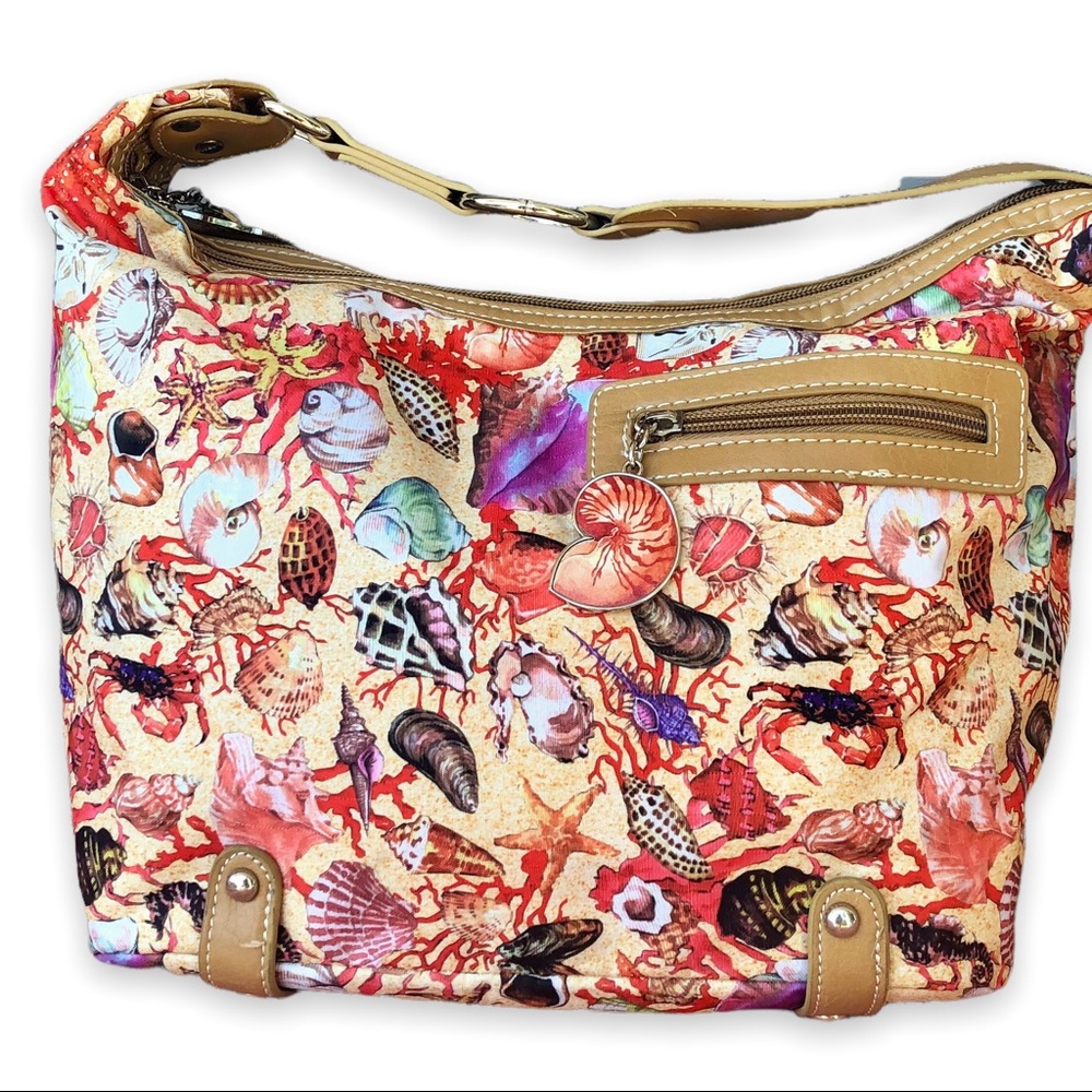 Sydney Love Seashells Purse Excellent Condition!